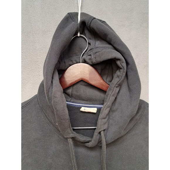 Superdry Mens Large Black Long Sleeve Pullover Hoodie Sweatshirt - Picture 2 of 12